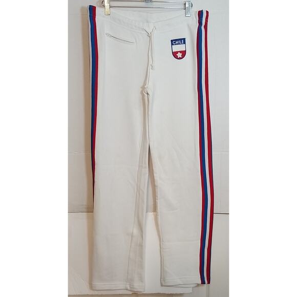 Vintage BB London Team Chile Soccer Sweatpants 32W x 30L - Picture 1 of 4